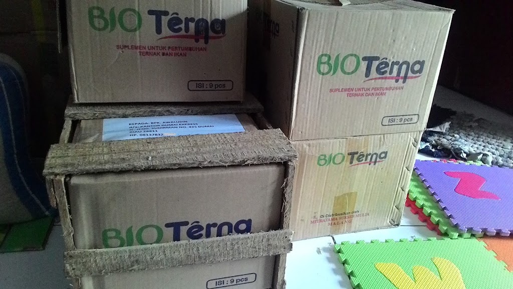 Pengiriman Suplemen Ternak BioTerna dan Pupuk Hayati BioTan10