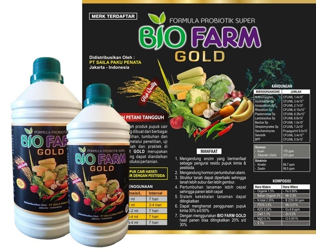 Bio Farm Gold, Pupuk Hayati Terlengkap