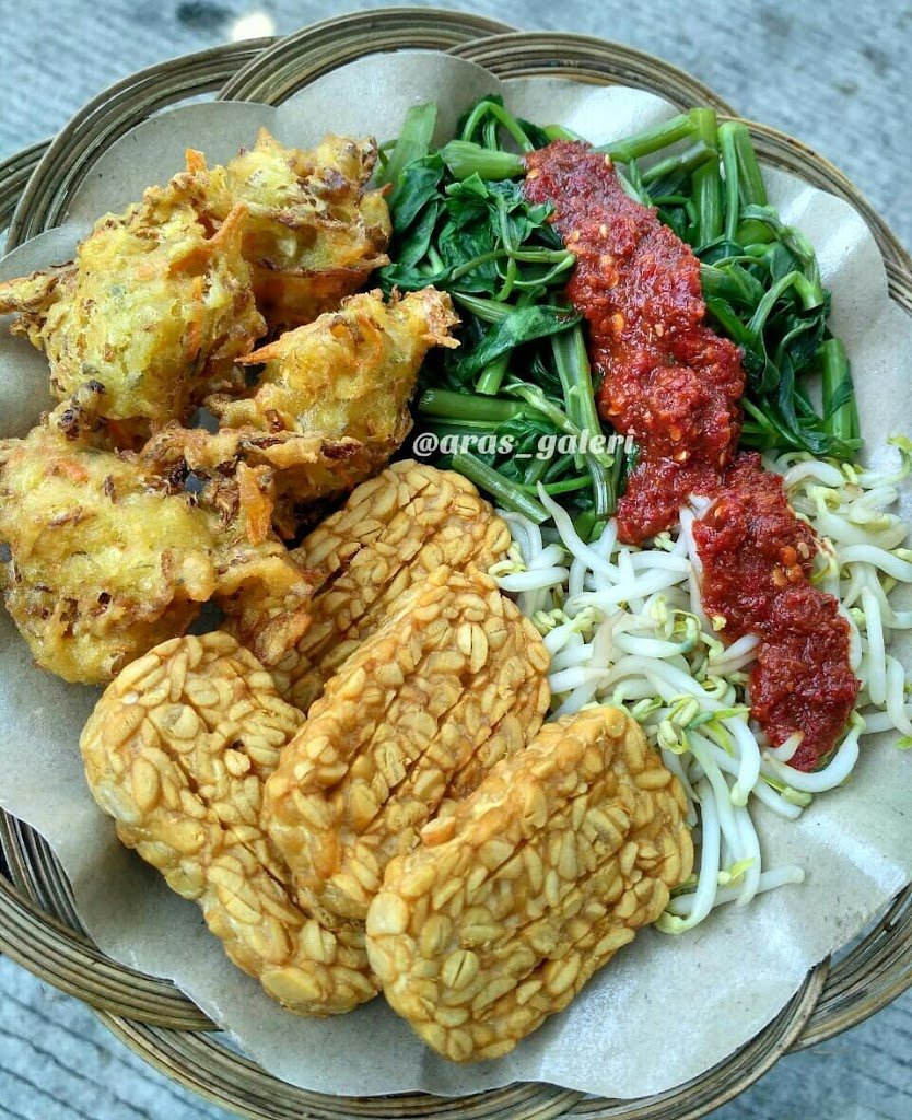 Resep : Rujak Kangkung dan Toge